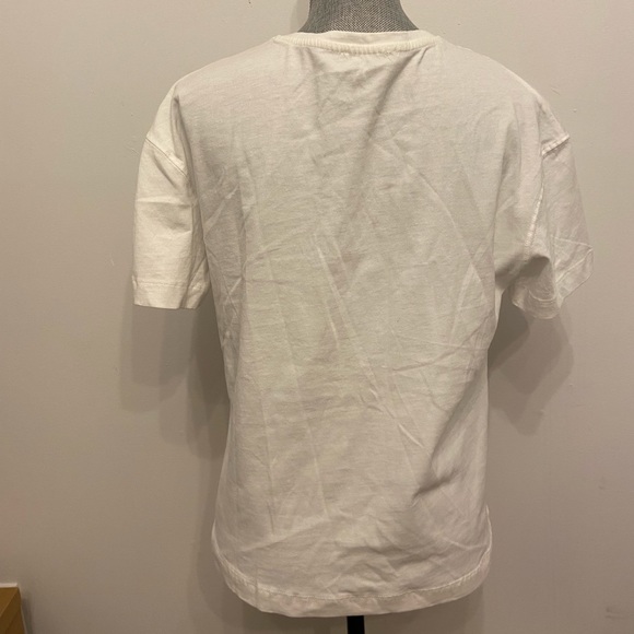 2/$15 Zara “Model Off Duty” White Tee - Picture 4 of 7